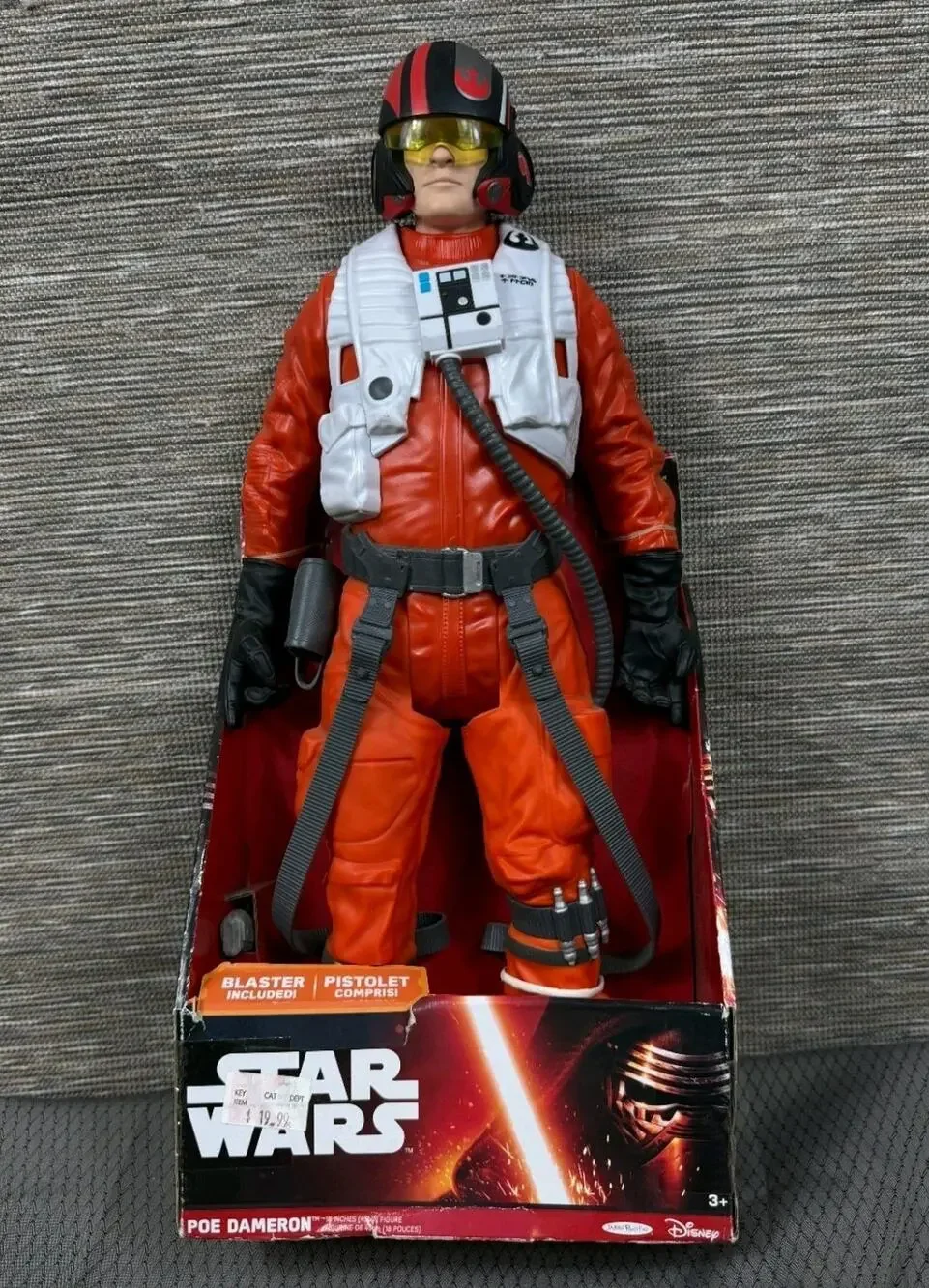 Star Wars Poe Dameron Ace Pilot 18 inch Jakks Big Figs Action Figure NEW